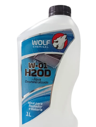 AGUA DESMINERALIZADA WOLF 1L