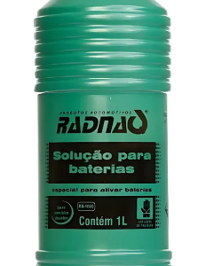 AGUA SOLUÇÃO BATERIA RADNAQ 1L