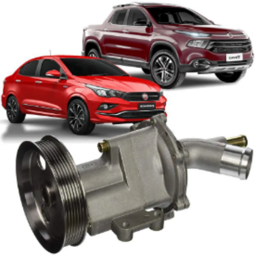 BOMBA AGUA MOTOR ETORQ TORO 1.8 16V FLEX /RENEGADE/ARGO/CRONOS FIAT ORIGINAL