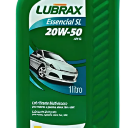 OLEO MOTOR LUBRAX ESSENCIAL SL 20W50 MINERAL 1L