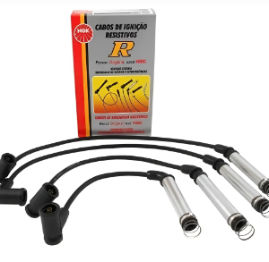 CABO DE VELA FIESTA/ECOSPORT/KA/COURIER/FOCUS 1.0/1.6 ROCAM/ZETEC CAPA METALICA NGK