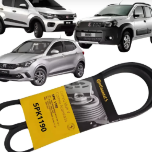 CORREIA ALTERNADOR ARGO 1.0/1.3 6V FIREFLY 17/… CONTINENTAL