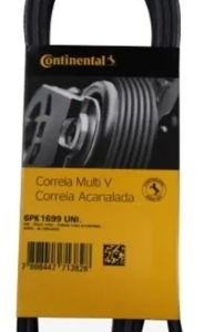 CORREIA ALTERNADOR FOX 1.0/1.6 8V 03/... CONTINENTAL
