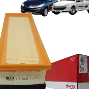 FILTRO AR MOTOR PEUGEOT 207 1.4 8V 08/15 - HOGGAR 1.4 8V 10/15 FELX WEGA FILTROS
