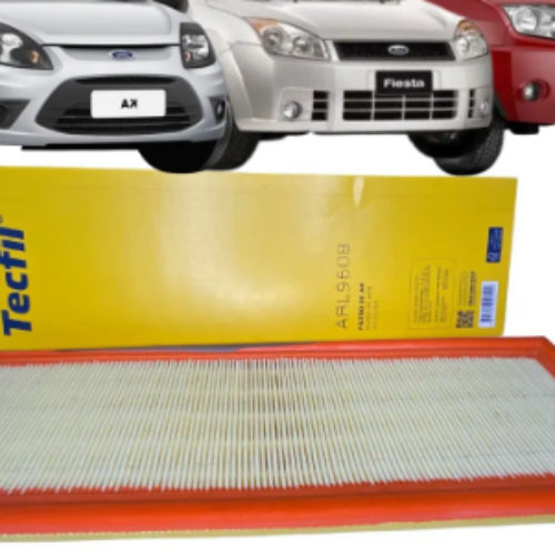 FILTRO DE AR MOTOR FIESTA/KA/ECOSPORT 1.0/1.6 8V TECFIL