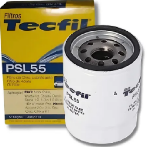 FILTRO DE OLEO GRANDSIENA 1.0 E 1.4 8V CIVIC 91/11 FIT 1.4 06/ TECFIL