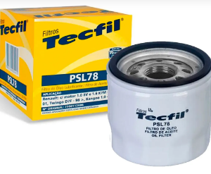 FILTRO DE OLEO MARCH 1.0 E 1.6 16V/CLIO 1.0 8V/SANDERO 1.0 16V /LOGAN 1.0 16V /FLUENCE TECFIL