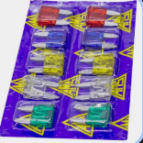 CARTELA FUSIVEL MINI C/10 PCS IMPORTADO